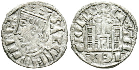 SANCHO IV (1284-1295). Cornado. (Ve. 0,87g/19mm). Cuenca. (Imperatrix S4:3.12; FAB-298). Anv: Busto coronado de Sancho IV a izquierda, alrededor leyen...