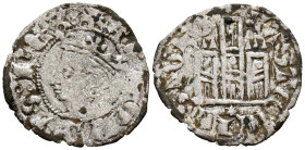 ALFONSO XI (1312-1350). Dinero Coronado/Cornado. (Ve. 0,82g/19mm). Coruña. (Imperatrix A11:3.5; FAB-343.1). Anv: Busto coronado de Alfonso XI a izquie...
