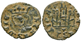 JUAN II (1406-1454). Toledo. Cornado. (Ve. 0,68g/17mm). (Imperatrix J2:4.2, FAB 634). Anv: Busto coronado de Juan II a izquierda, alrededor leyenda: I...