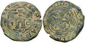 REYES CATÓLICOS (1471-1504). 4 Maravedís. (Ae. 6,25g/29mm). S/D. Cuenca. (Cal-2019-135). MBC-