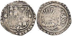 REYES CATÓLICOS (1474-1504). 1 Real. (Ar. 3,30g/25mm). S/D. Sevilla. (Cal-2019-420). MBC.