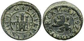 FELIPE III (1598-1621). 2 Maravedís. (Ae. 1,33g/16mm). 1603. Segovia. (Cal-2019-185). Acueducto horizontal. MBC.