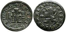 FELIPE III (1598-1621). 4 Maravedís. (Ae. 3,10g/20mm). 1606. Segovia. (Cal-2019-261). MBC.