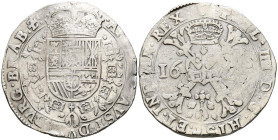 FELIPE IV (1621-1665). Patagón. (Ar. 26,45g/42mm). 1625. Amberes. (Vicenti 931). MBC.