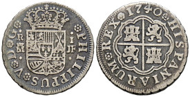 FELIPE V (1700-1746). 1 Real. (Ar. 2,53g/20mm). 1740. Madrid JF. (Cal-2019-456). MBC-.