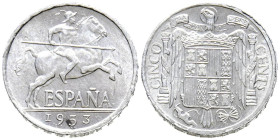ESTADO ESPAÑOL. 5 Céntimos. (Al. 1,12g/20mm). 1953. Madrid. (Cal-2019-4). EBC+.