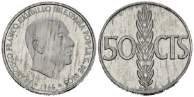 ESTADO ESPAÑOL (1936-1975) 50 Céntimos (Al. 0,94g/20mm). 1966 *19-74. Madrid. (Cal-2019-38). SC-.