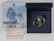 FELIPE VI (2014-?). 10 Euros. (Ar. 27,00g/40mm). Bicentenario de la creación de la Policía Nacional. 2024. FNMT. PROOF. Incluye estuche completo y cer...