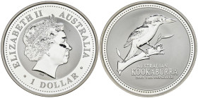 AUSTRALIA. 1 Dollar. (Ar. 31,70g/40mm). 2003. Kookaburra. (Km#1761). PROOF.