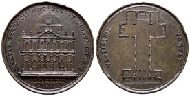 PORTUGAL. Fundación de la Iglesia del Santísimo Corazón de Jesús (Ae. 39,09g/51mm). 1779. (Lamas 56). MBC+. Golpe en canto.