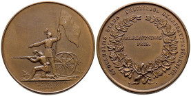 SUECIA. Asociación de Tiradores de la Ciudad de Estocolmo (Ae. 12,30g/31mm). S/D. EBC