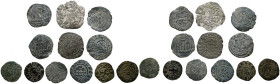 EPOCA MEDIEVAL. Interesante conjunto formado por 12 monedas correspondientes a los reinados desde Alfonso VIII a Enrique IV. Incluye algunas piezas de...