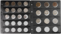 CENTENARIO DE LA PESETA. Interesante colección expuesta en ábum y formada por aproximadamente 80 piezas, con una gran cantidad de ellas en plata y en ...