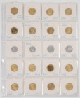 ESTADO ESPAÑOL Y CONTEMPORÁNEO. Interesante álbum compuesto de alrededor de 175 monedas de ambos peridos con altas calidades de conservación general y...