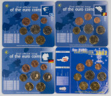 EUROS. Interesante y selecto conjunto de 9 sets correspondientes a las primeras emisiones. A destacar, diferentes fechas y países entre los que encont...