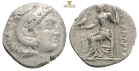 Kings of Macedon. Lampsakos. Antigonos I Monophthalmos AR Drachm. (4.07g. 17.4mm 12h.) Circa 310-301 320-301 BC. In the name and types of Alexander II...