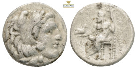 Kingdom of Macedon AR Drachm - Alexander III 'the Great' AR Drachm. Magnesia ad Maeandrum, Circa 336-323 BC. (4.06g, 11.5mm 11h.) Struck under Lysimac...