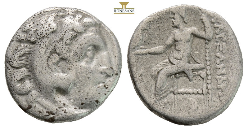 Kingdom of Macedon AR Drachm - Alexander III 'the Great' AR Drachm. Side Circa 3...