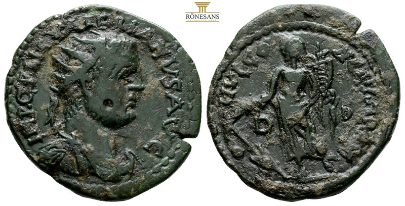 Bithynia, Apamea. Valerian and Gallienus, AD 253–260. AE (12.5g, 31.1mm) IMP C P...