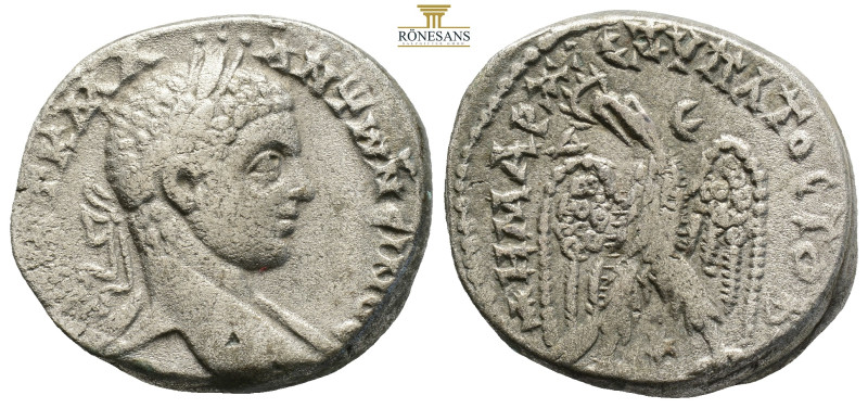 Seleucis and Pieria. Antioch, Caracalla AR Tetradrachm AD 211-212. (13.17g,, 22....