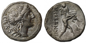 Republika Rzymska, M. Herennius (108-107 p.n.e.) Denar - ładny