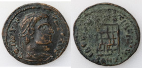 Cesarstwo Rzymskie, Konstantyn I Wielki, Follis, Naśladownictwo Barbarzyńskie