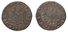 Śląsk, Legnica Fryderyk II, Grosz 1544 - rzadki rocznik