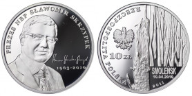 Polska, 10 złotych 2011 Prezes NBP Sławomir Skrzypek