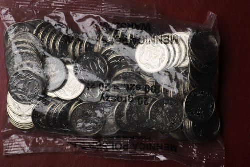 Woreczek banknowy - 20 grosz 2007 (100 sztuk) 
Grade: UNC