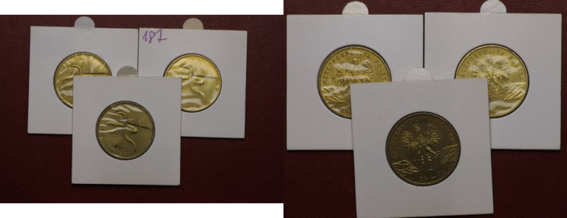 Polska, 2 złote 2003, Węgorz Europejski - zestaw 4 sztuk 
Grade: UNC/AU