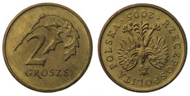 Polska, III RP, 2 grosze 2000 - odwrotka