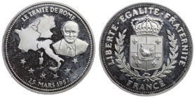 Francja,Medal LE Traite De Rome 25 Mars 1957
