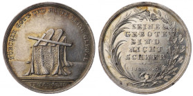 Niemcy, srebrny medal okolicznościowy autorstwa Daniela Friedricha Loosa