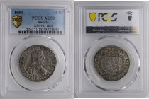 Austria, arcyksiążę Ferdynand Karol, 1/4 talara 1654, Hall