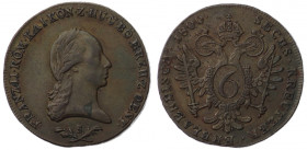 Austria, 6 Krajcarów 1800 S, Smolnik