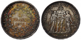 Francja, 5 francs 1876 A