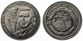 Liberia, 100 dollars 2001