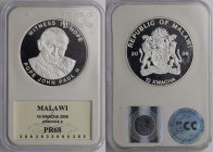 Malawi, 10 kwacha 2006, Jan Paweł II