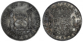 Mexic, 8 Reales - Philip V