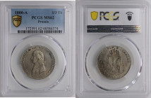Niemcy, Prusy, Friedrich Wilhelm III, 1/3 talara 1800-A, Berlin - bardzo ładna