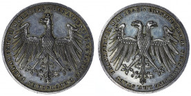 Germany, 2 guldens, 1848, Frankfurt