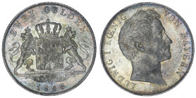 Niemcy, Bayern, Ludwig I, 2 guldeny 1848