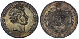 Niemcy, Braunschweig-Lüneburg, Wilhelm, dwutalar 1855 B, Hannover