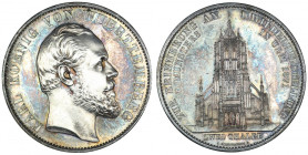 Niemcy, Württemberg, 2 talary medalowe 1871 - Katedra w Ulm