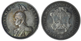 Germany, Wilhelm II (1888-1918), 2 rupees, 1893 - beautiful and rare