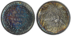 Niemcy, Niemiecka Nowa Gwinea, 1/2 marki 1894, Berlin