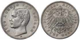 Niemcy, Bawaria, 5 marek 1899 D, Bayern