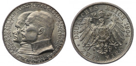 Niemcy, Hesja, 5 marek 1904, 400-lecie urodziny ks. Filipa, Berlin