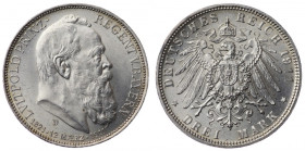 Niemcy, Bawaria, Regent Luitpold, 3 Marki Monachium 1911 D
