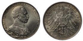 Niemcy, Królestwo Prus, Wilhelm II, 3 Marki Berlin 1913 A